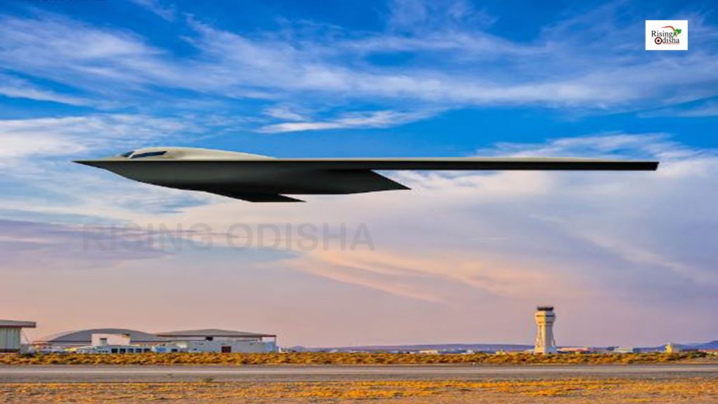B-21 raider stealth bomber, american fighter plane, USA, USA defense system, california, rising odisha